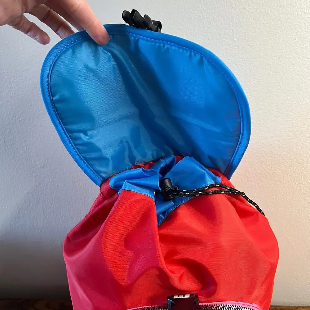 Disney Minnie Mouse Backpack Travel School Drawstring Theme Park Mickey Vacation